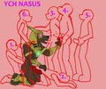YCH Nasus Bukkake by Yiffox