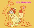 YCH Fennekin by Yiffox