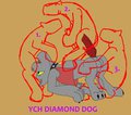 YCH Diamond Dog by Yiffox