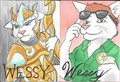 Wessy badges by yaegashi
