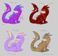 Shark dragon adopts~ by Deezmo