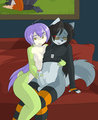 Comfy gaming by Helsy