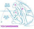 YCH Sandshark (Cub) by Yiffox