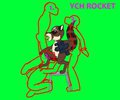 YCH Rocket Raccoon by Yiffox