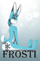 Frosti Chillin' Badge by FrostiBunni