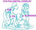 YCH Fullmetal Alchemist Cosplay by Yiffox