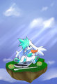[commission] Shaymin Phone by AvaBun