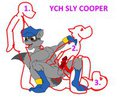 YCH Sly Cooper by Yiffox