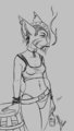 Sketch - Manni by AnkhsPawAfterDark