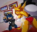 【AT (4 yrs ago)】~.:EPIC CROSSOVER BATTLE (Sarah vs Sarah):.~  by NeoDeon0308
