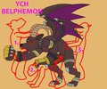 YCH Belphemon by Yiffox
