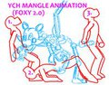 YCH Mangle (Foxy 2.0) Animation by Yiffox