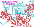 YCH Christmas Zombies by Yiffox